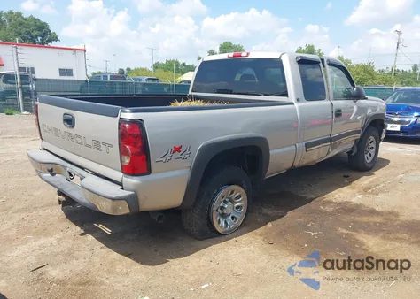 2006 Chevrolet Silverado 1500 Ls из США, поврежденный, VIN 1GCEK19V16Z150093
